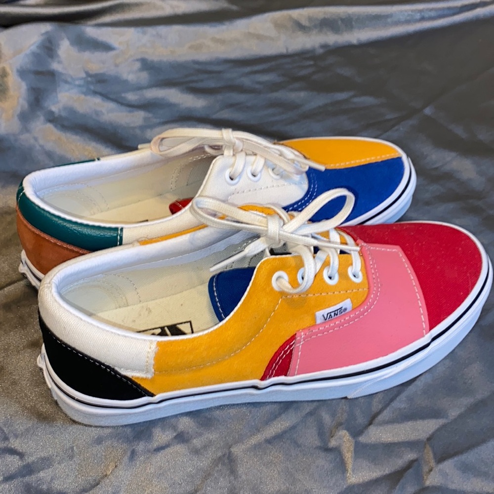 Vans Era patchwork sneakers womens 7.5